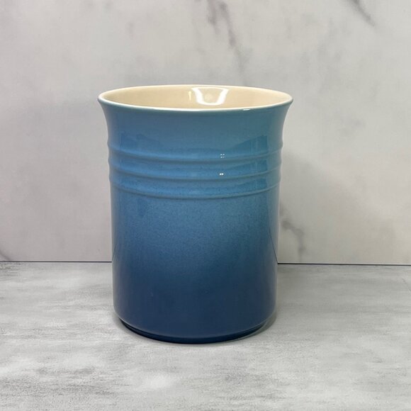 Le Creuset Marine Blue 1 L Utensil Crock - NEW - Picture 4 of 4
